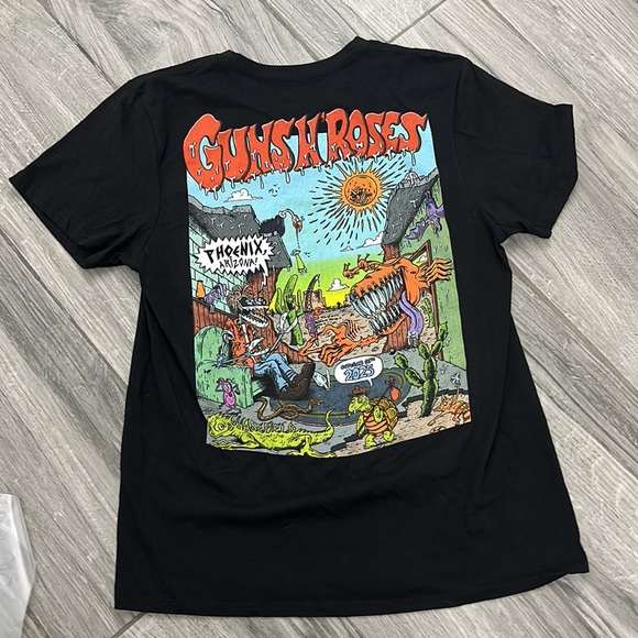 Guns N Roses Limited MissPrint T-Shirt Chase afield Phoenix Arizona New - Picture 5 of 8